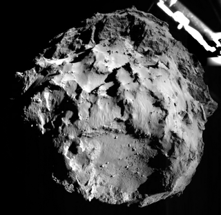 Illustration for article titled These Are the First Images Sent Back to Earth By Rosetta and Philae